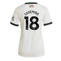 Echipament fotbal Manchester United Casemiro #18 Tricou Treilea 2024-25 pentru femei maneca scurta